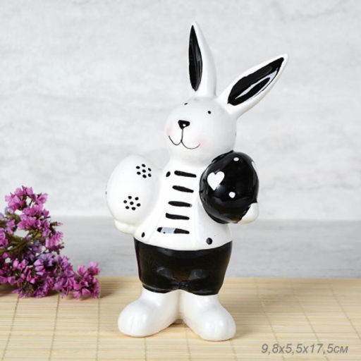 Фигурка Кролик 9,8x5,5x17,5 см / 2191018 /уп 48/Пасха - Галеонтрейд фото 3