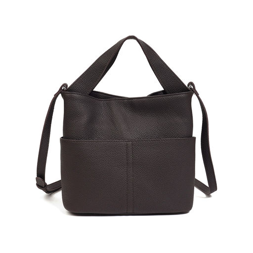 Женская сумка, кожа, MIRONPAN 560608 Коричневый