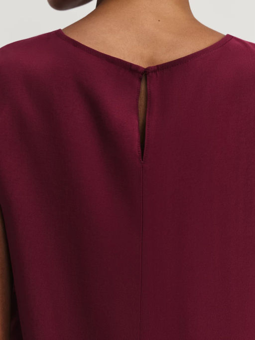 Топ из вискозы прямого кроя / Zarina  фото 7