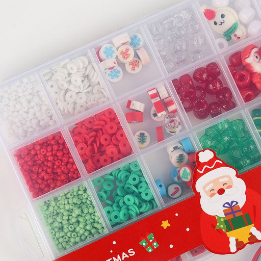 Набор для творчества Новогоднее украшение из бусин - Simaland фото 4