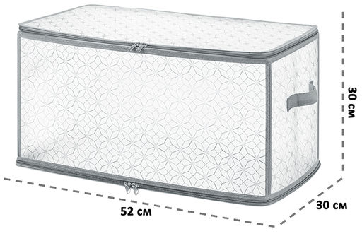Кофр складной для хранения 52*30*30 см Витраж на молнии, пластик - Elan gallery фото 2