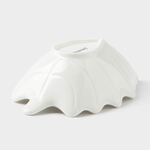 Соусник Magistro «Лист Бланш», 150 мл, 15.5×9.5×4.5 см, фарфор, белый