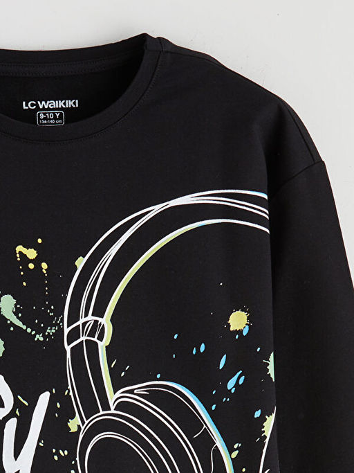 Bisiklet Yaka Erkek ?ocuk Pijama Tak?m?