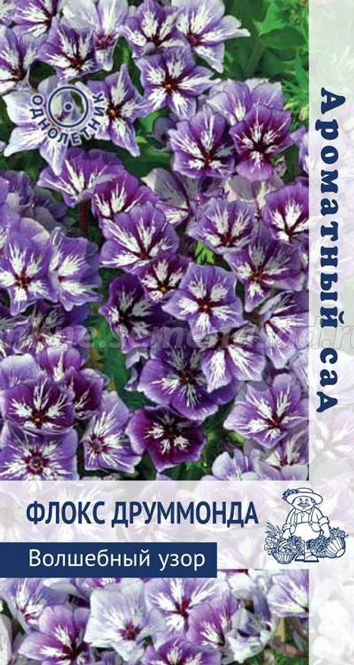 Флокс друммонда Волшебный узор (ЦВ) (Ароматный сад"1) 0,1гр