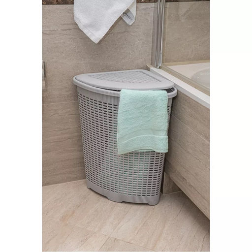 Корзина для белья угловая 50 л, арт. С32175