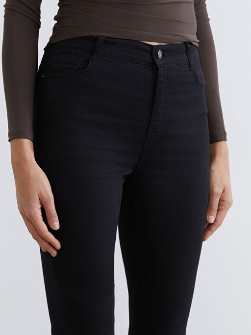 Flare Kad?n Jean Pantolon