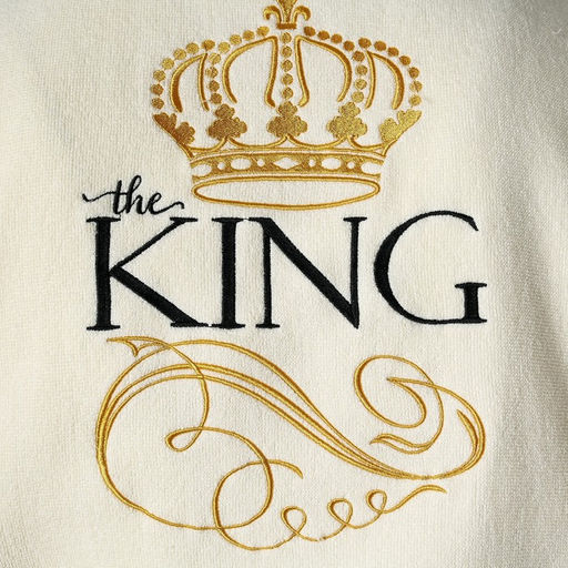 Халат махровый мужской King, размер 52-54