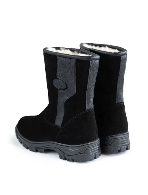 Сапоги мужские замшевые Байкал, литая подошва