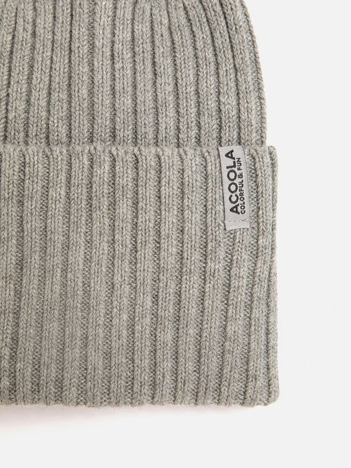 ACOOLA / Шапка детская Lukas серый меланж  фото 4