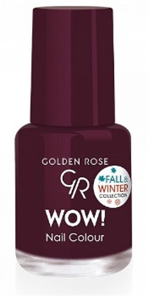 Golden Rose Лак WOW! Nail Color тон 318 6мл FALL&WINTER COLLECTION
