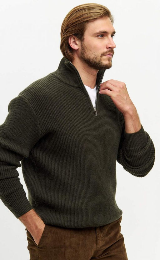 Джемпер F310-0515 khaki - Fine joyce фото 2