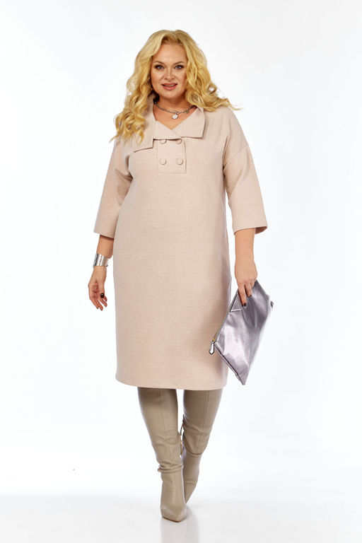 Платье BAGIRA ANTA 1089 пудра фото 6