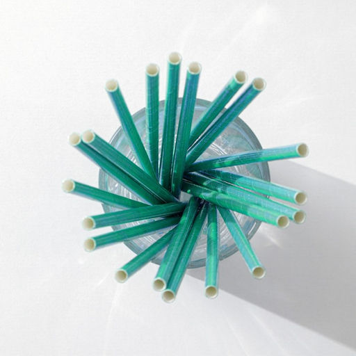 Трубочки Голубые, 10 шт - Страна карнавалия фото 3