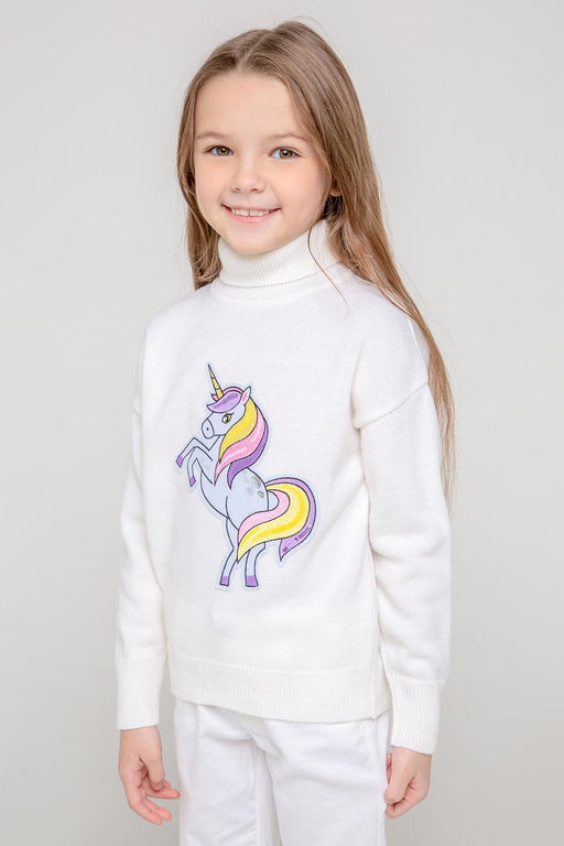 КВ 30119/ш/белый джемпер д/дев яс