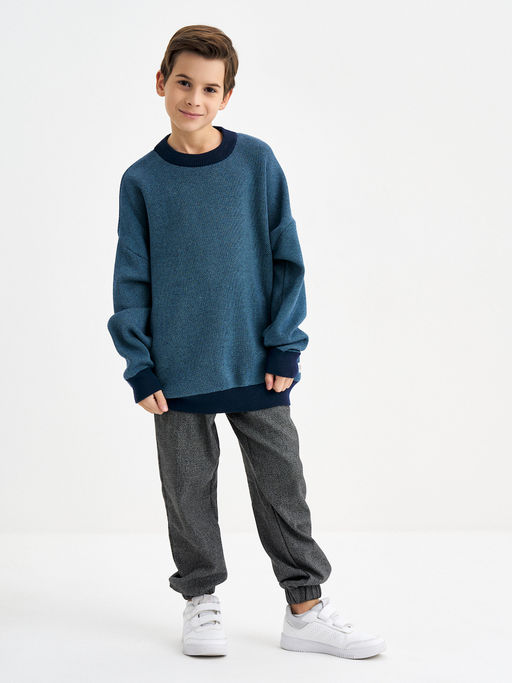 Синий джемпер для мальчика