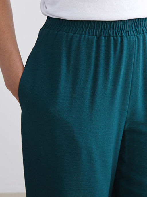 Beli Lastikli Geni? Pa?a Kad?n Pantolon