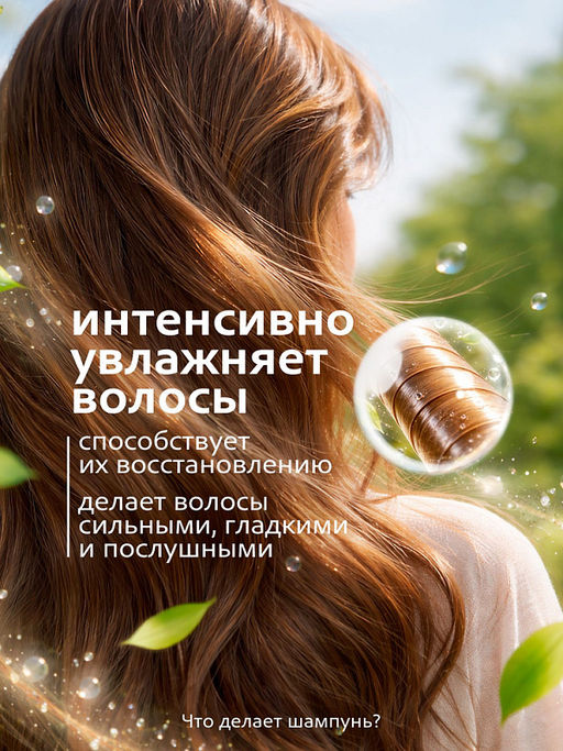 Бальзам для волос Grass Milana Восстановление и сила с кератином 1000 мл фото 3