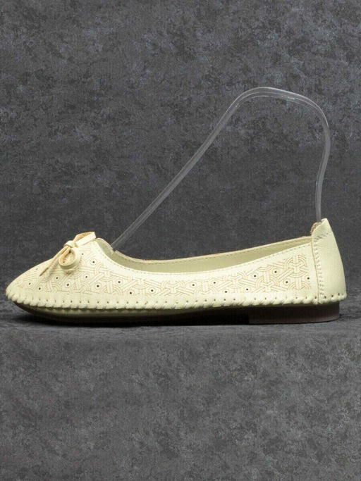 07-PDXL31-3 YELLOW Балетки (натуральная кожа)