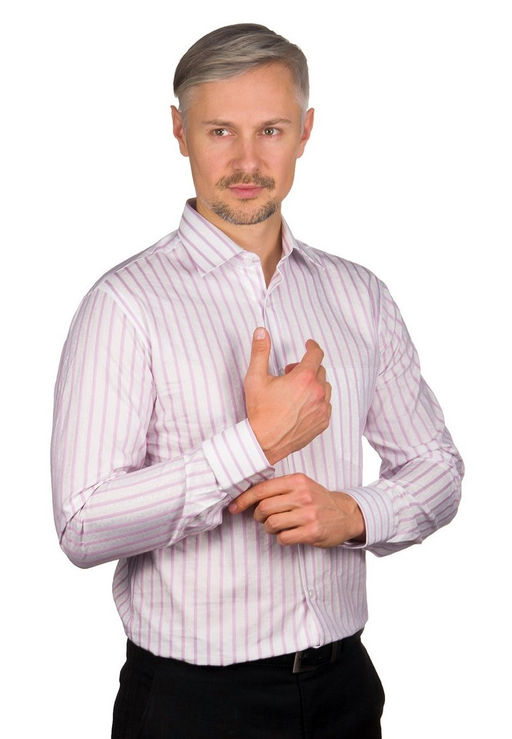 Сорочка мужская длинный рукав GREG Gb163/319/25/Z  фото 2