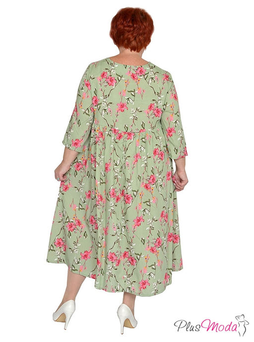 Платье Модель №1455 размеры 44-84 - Plusmoda фото 4
