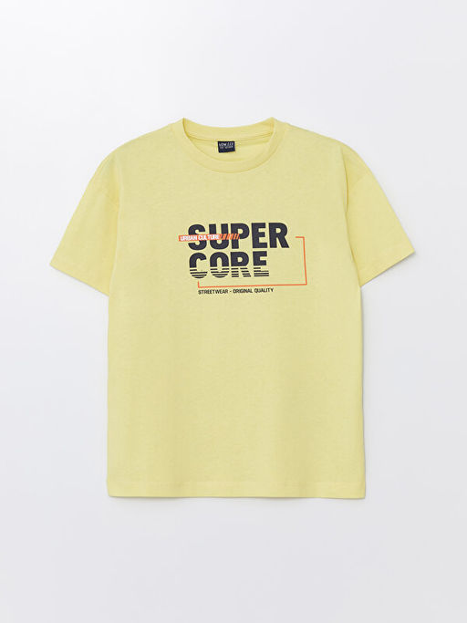 Rahat Kal?p Bisiklet Yaka Erkek ?ocuk Ti??rt