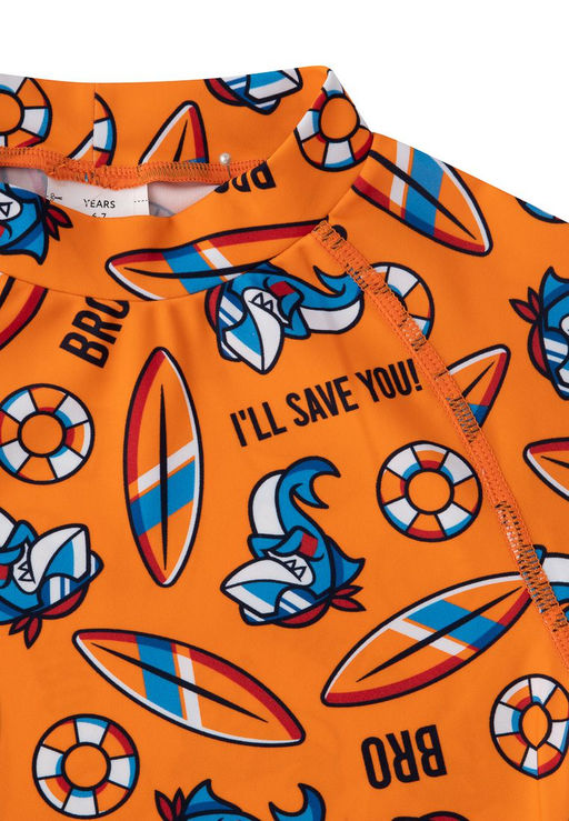 Костюм купальный (джемпер купальный + шорты купальные) д/мал. Арти - Oldos фото 5