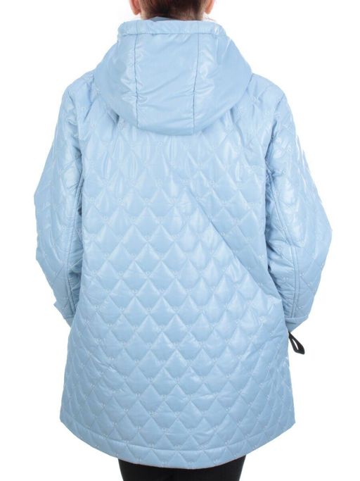 M816 LIGHT BLUE Куртка демисезонная женская (100 гр. синтепон) - Фабричный китай фото 4