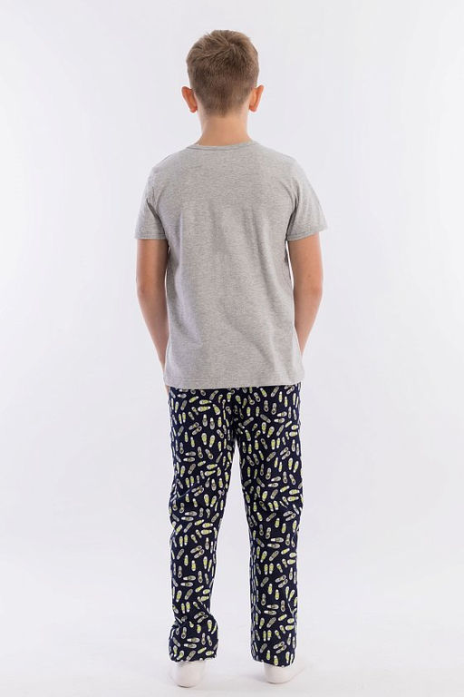 Пижама М22218Пб Меланж - Елена фото 3