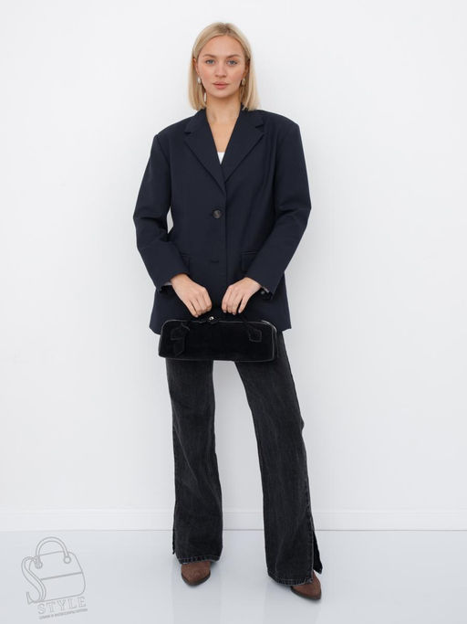 Сумка женская кожаная 999015-1NN black Natale Navetta  в Новосибирске