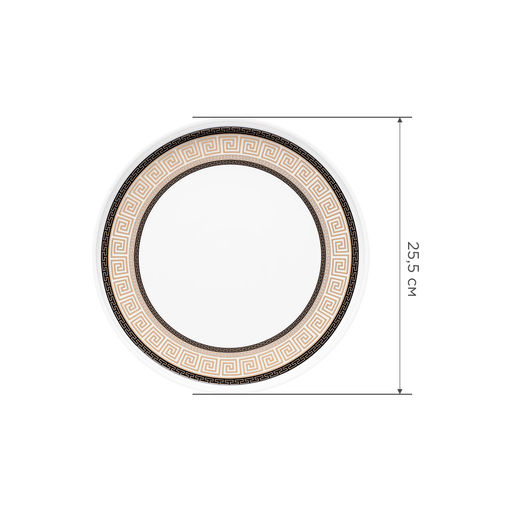 НАБОР ТАРЕЛОК ОБЕДЕННЫХ LEFARD ELEGANCE 2ШТ. 25,5СМ  фото 3