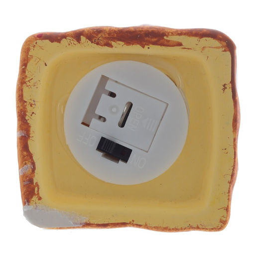 Фигурка декоративная с подсветкой "Домик пряничный", L6 W5,5 H7,5 см, LR44 2 шт.