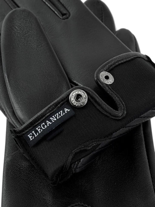 Перчатки женские ш/п IS114 black - Eleganzza фото 7