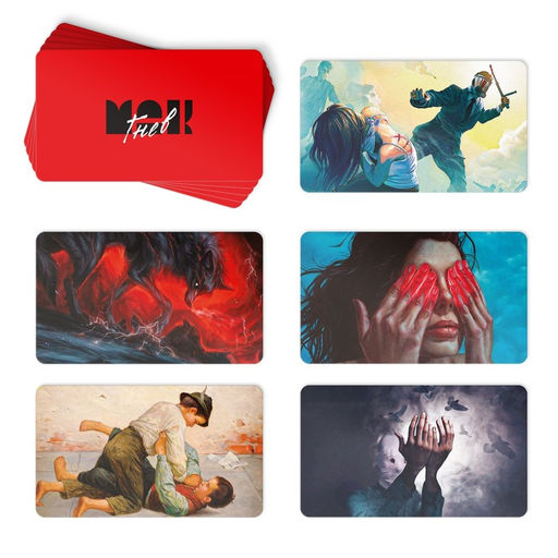 Метафорические ассоциативные карты «Внутренний гнев», 50 карт (7×12 см), 16+