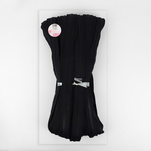 Молния рулонная «Трактор», №8, 50 м, чёрная