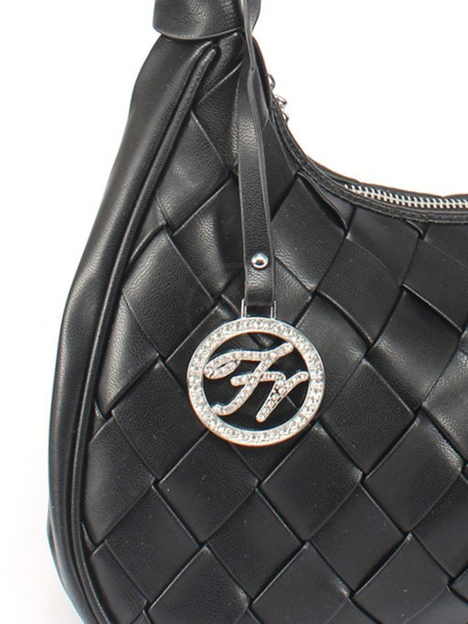 Сумка женская искусственная кожа FR-5260-L, 1отд, плечевой ремень, черный SALE 258377 - Adelia фото 9