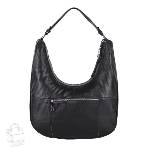 Сумка женская кожаная 99516 black Velina Fabbiano-Safena в Новосибирске