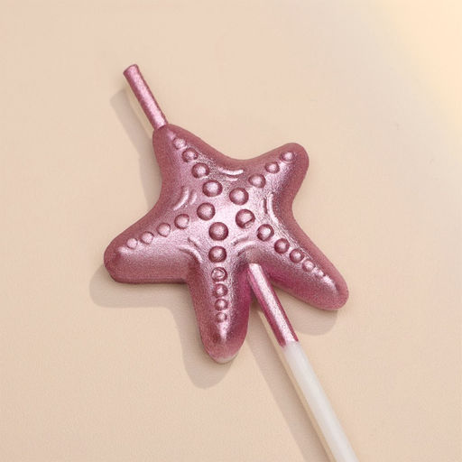 Свечи для торта Морские звезды, разноцветные, 5 шт. - Страна карнавалия фото 3