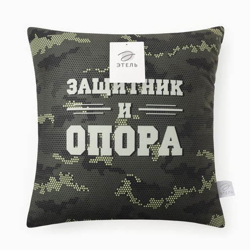 Подушка декоративная Этель. Защитник и опора, 40?40 см, велюр