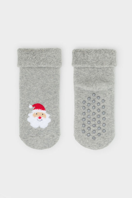 CROCKID СТОК! Носки. Цвет: св.серый меланж фото 3