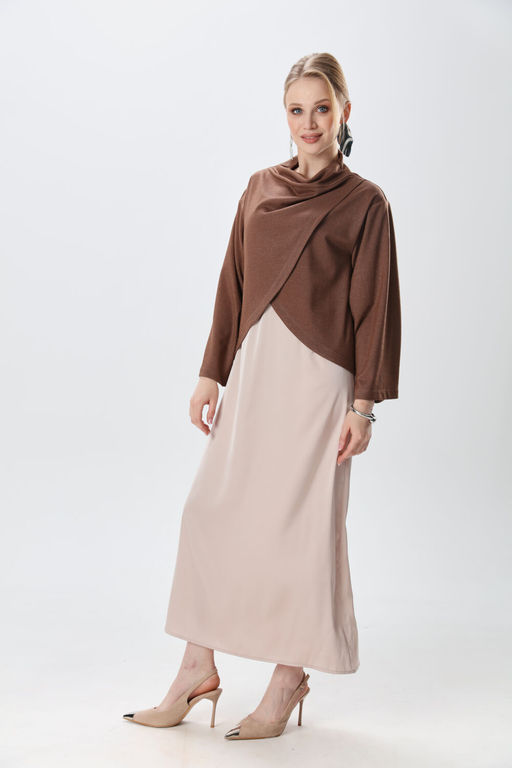 Костюм NIKVA н1015-1 капучино и крем-брюле  фото 5