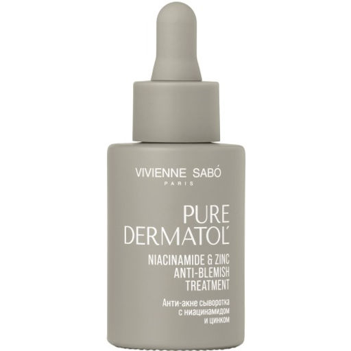 Vivienne Sabo Pure Dermatol Анти-акне сыворотка с ниацинамидом и цинком 30 мл фото 2