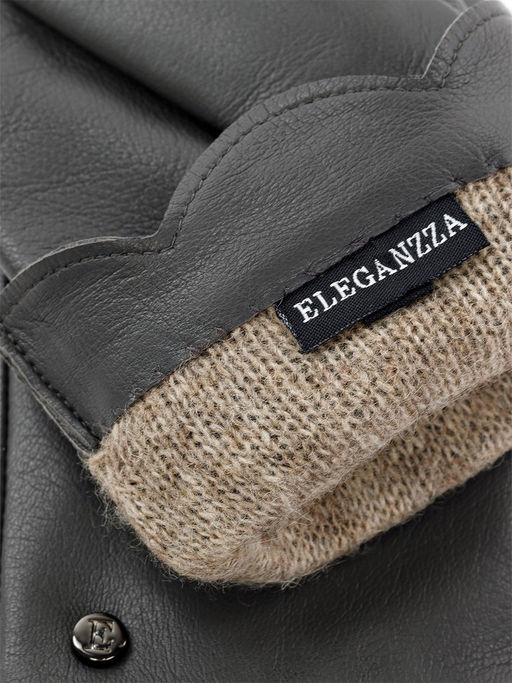 Перчатки женские ш+каш. IS5077-sh grey - Eleganzza фото 4