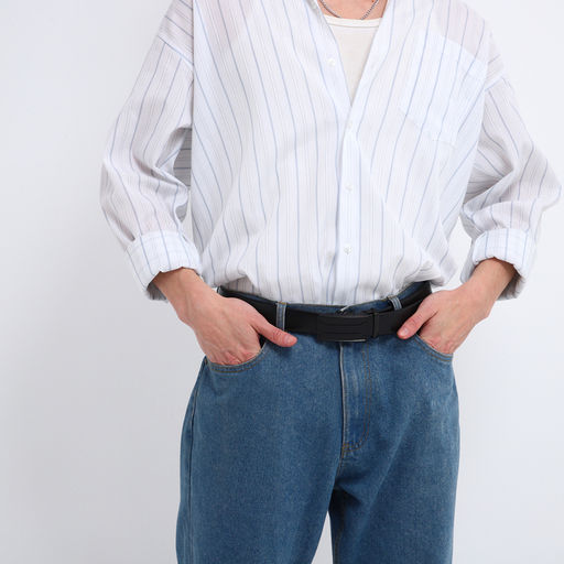 Ремень мужской, ширина 3,5 см, автомат, цвет чёрный - Simaland фото 3
