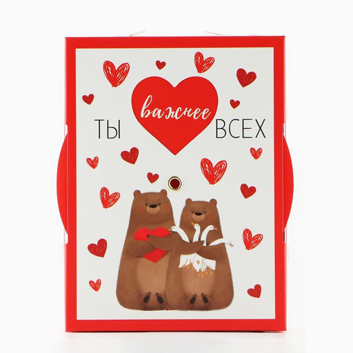 Коробка складная «Любовь », 16×12×5 см