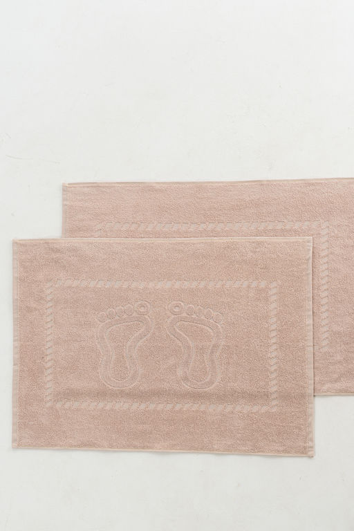 Комплект полотенец для ног махровое Софатекс 50 * 70 коврик ножки 2шт