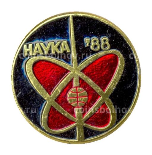 Значок Выставка Наука-88