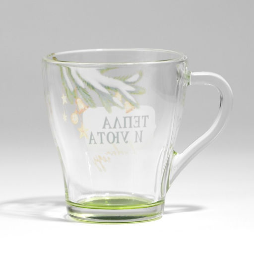 Кружки новогодние стеклянные Тепла и уюта!, 2 шт. по 300 мл - Дорого внимание фото 16