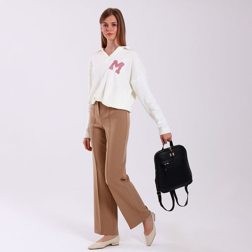 Рюкзак женский городской Astrael на молнии, чёрный