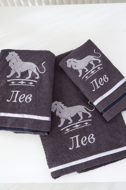 14418/10 Знаки зодиака полотенце махровое плотность 350гр