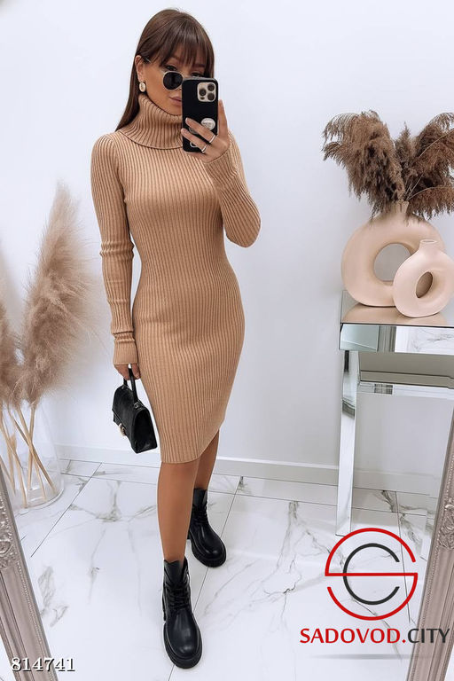 Платье женское однотонное - Bruno фото 2